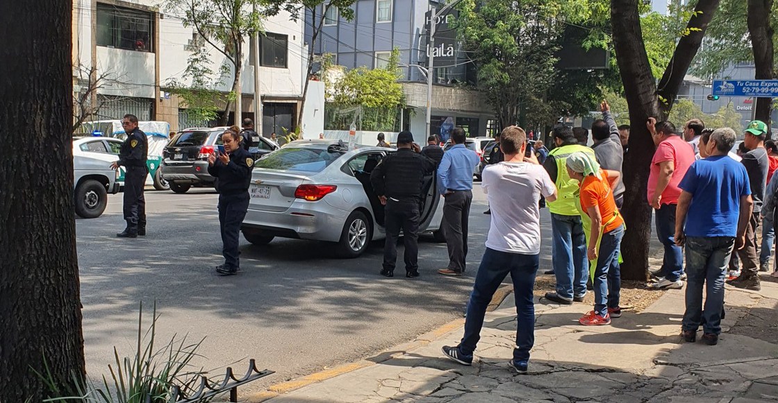 Reportan balacera cerca de Torre Diana, en Paseo de Reforma