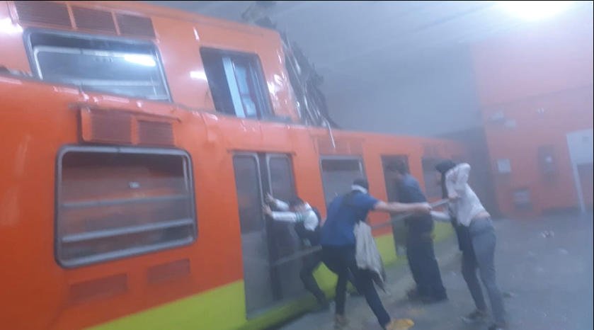 Tren accidentado en Tacubaya se quedó sin control de mandos: Sindicato del Metro