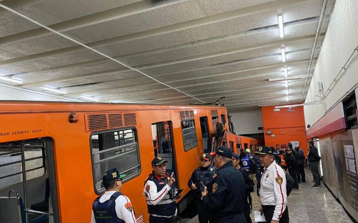 Choque de trenes en Metro Tacubaya fue error humano: Fiscalía