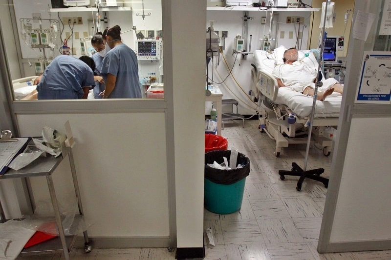 Alerta Secretaría de Salud que 16 hospitales en México con ocupación del 100% en camas para COVID-19