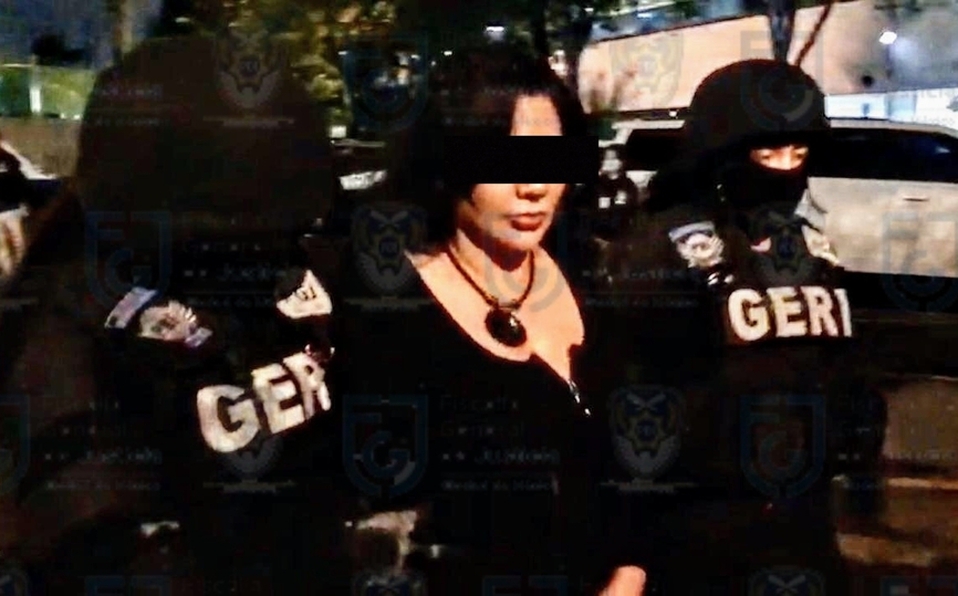 Detienen a María del Carmen, presunta líder de célula del CJNG en CDMX