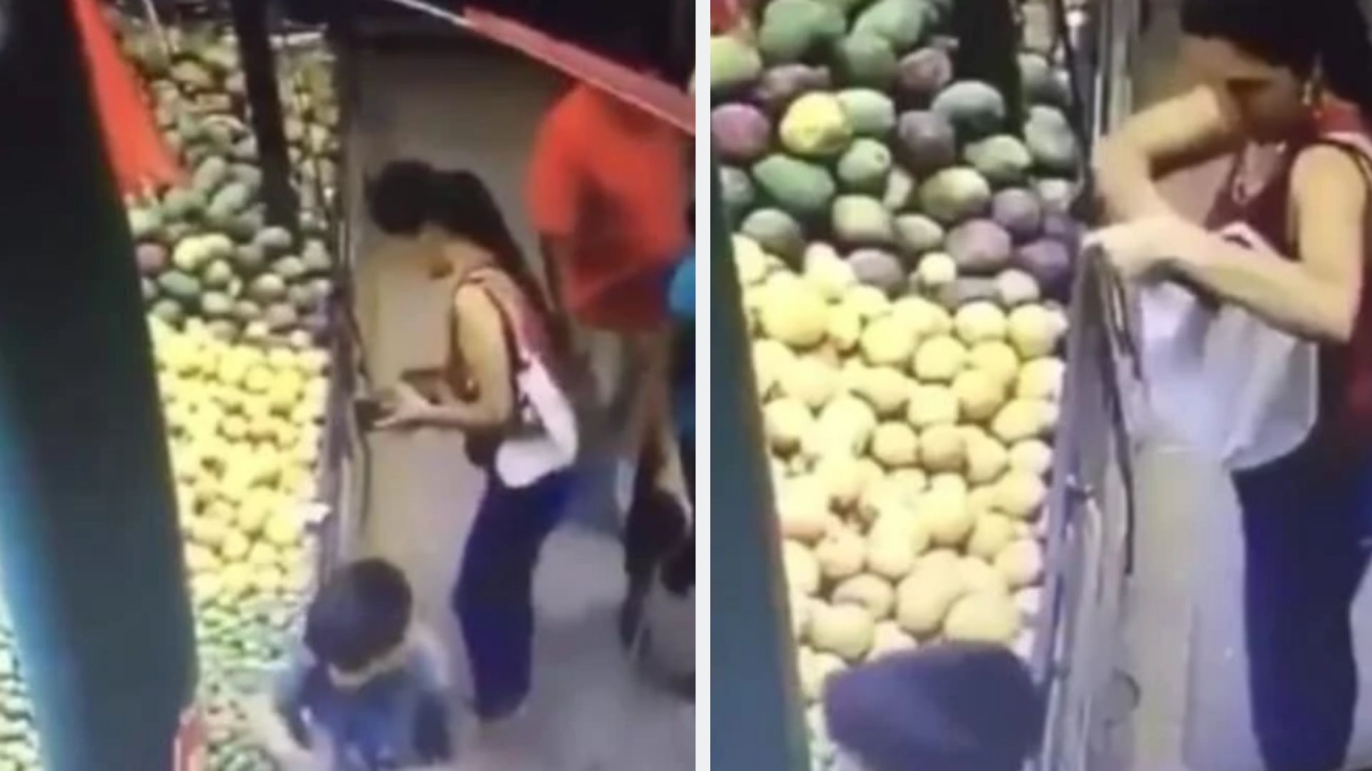 #LadyRata, mujer roba billete a un niño en mercado