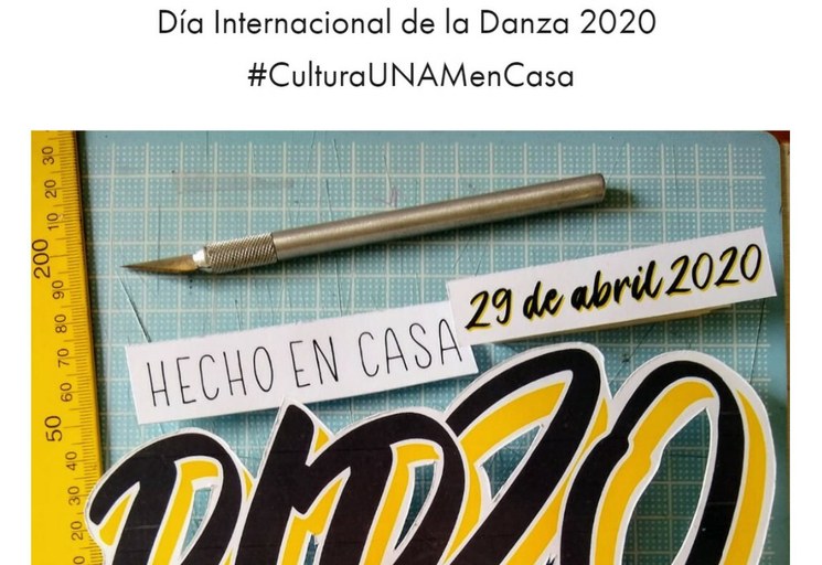 Día Internacional de la Danza 2020 online, UNAM
