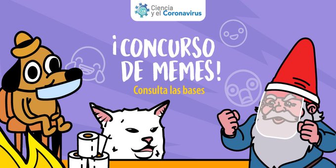 Lanzan concurso de memes sobre COVID-19