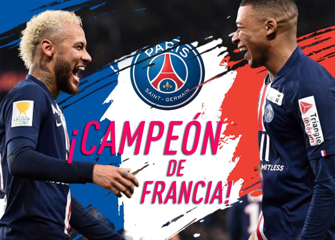 Oficial: Francia declara campeón al PSG de la Ligue 1