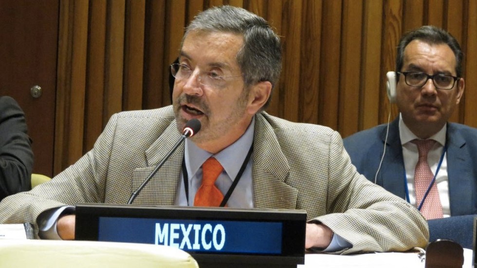 Juan Ramón de la Fuente, embajador de México en la ONU, da positivo a Covid-19