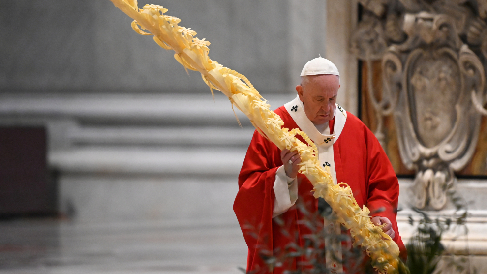Papa Francisco coronavirus domingo de ramos