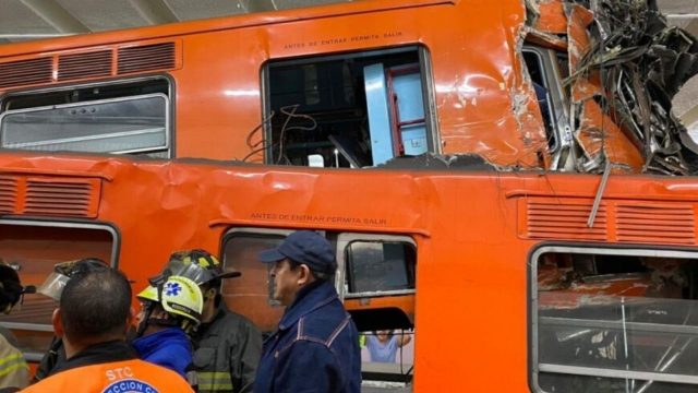 Separan de cargo a chofer ligado a choque de trenes en Metro Tacubaya