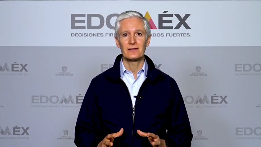 Edomex seguirá en semáforo rojo: Alfredo Del Mazo