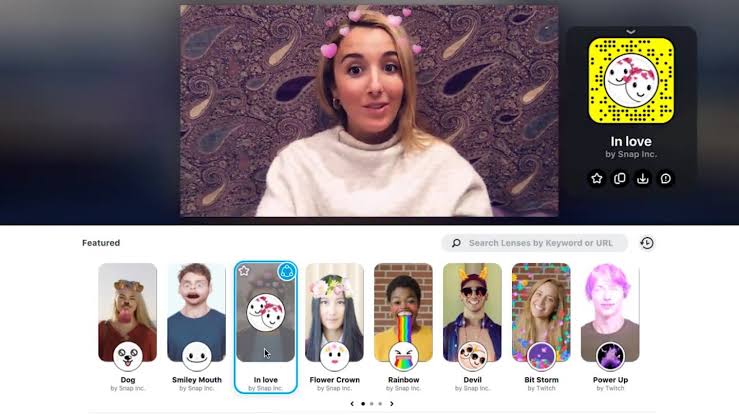 Snapchat presenta Snap Camera para agregar filtros a videollamadas