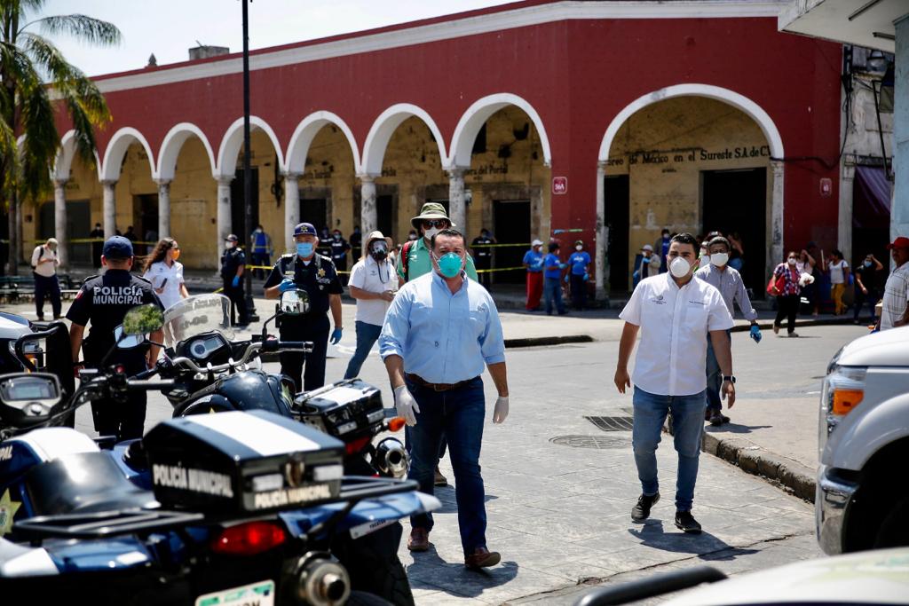 Renán Barrera, alcalde de Mérida, pide no bajar la guardia ante el Covid-19