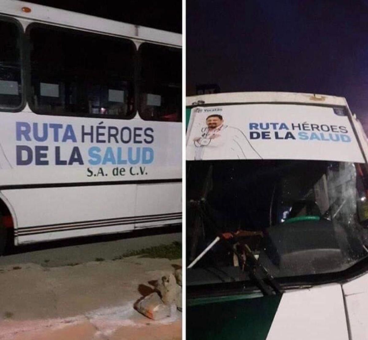 ‘Héroes de la Salud’, la nueva ruta de transporte público en Mérida