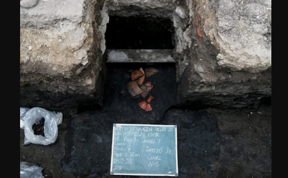 Conoce, desde casa, los hallazgos encontrados en el Centro Histórico de Azcapotzalco