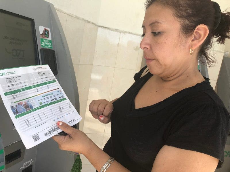 Llegan recibos de la CFE de hasta 40 mil pesos en Quintana Roo