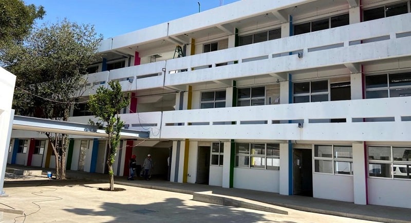 Entrega SEP reconstrucción de escuela secundaria afectada por los sismos de 2017