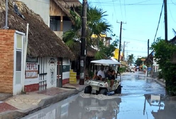 Paga CAPA obra abandonada en Holbox