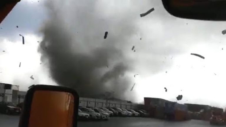 Tornado en Nuevo León deja dos muertos y cinco heridos