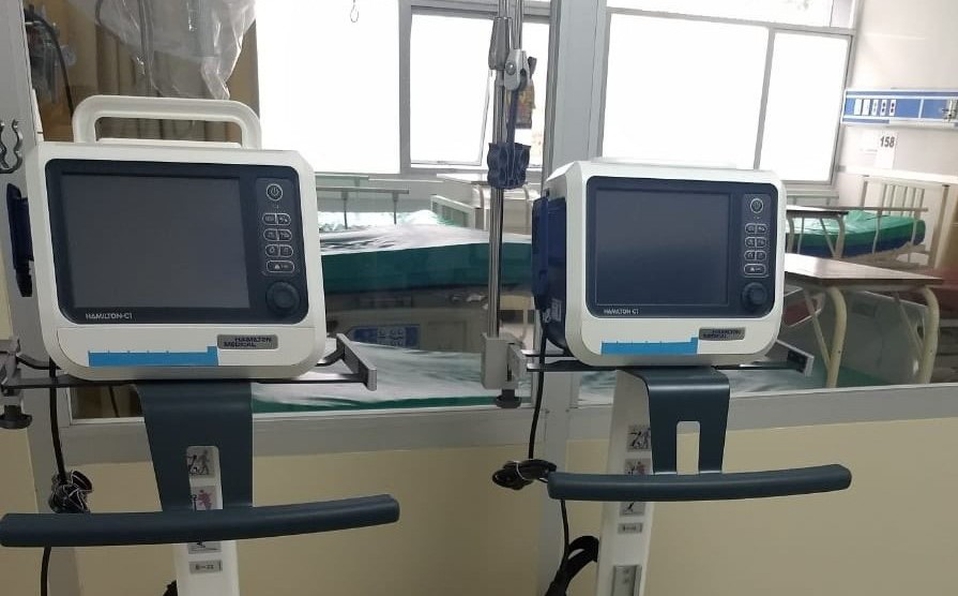 CDMX recibe 155 ventiladores más para pacientes con Covid-19