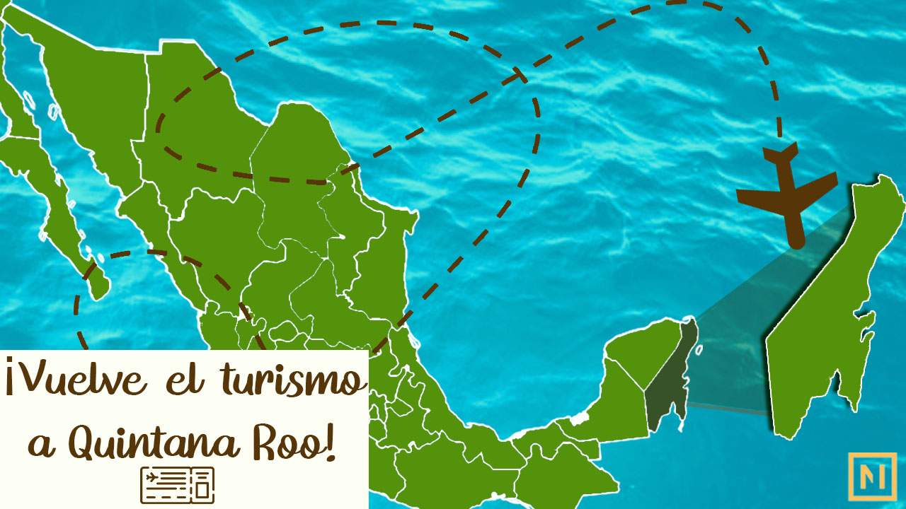 Avanza Quintana Roo con semáforo naranja y reapertura gradual