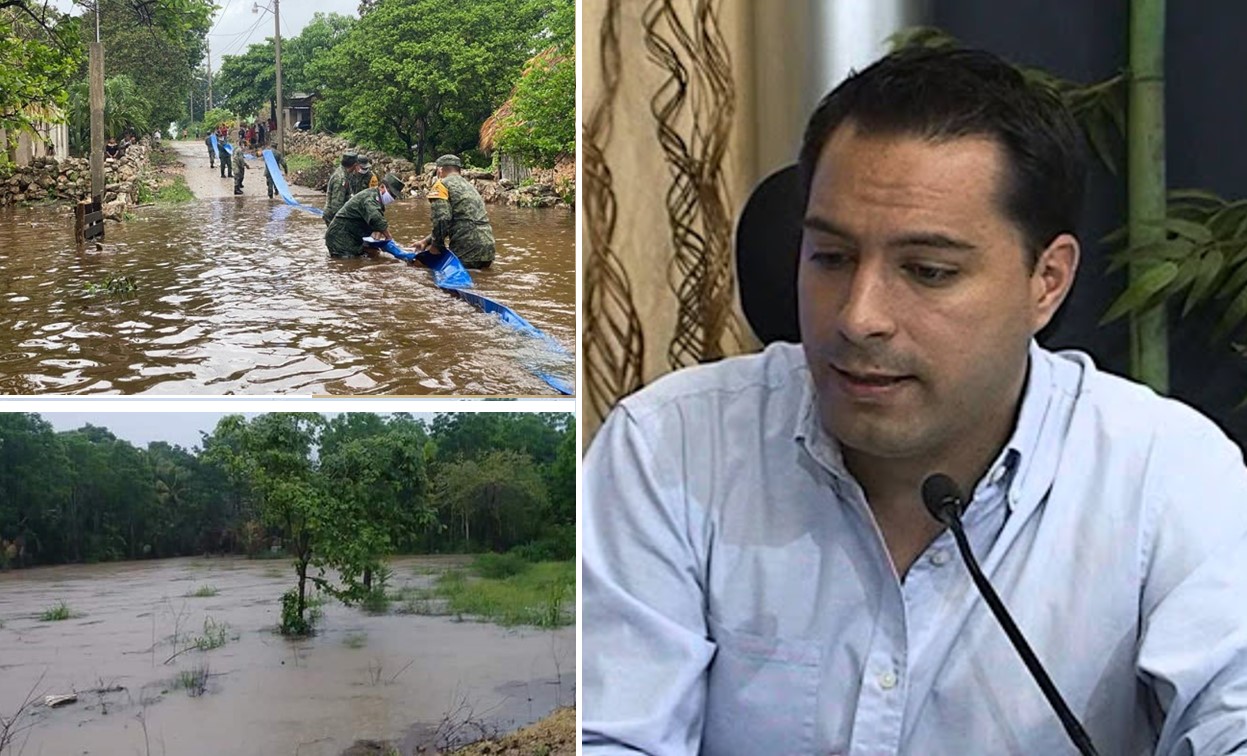 Vila Dosal anuncia apoyos económicos para municipios afectados por “Cristóbal”