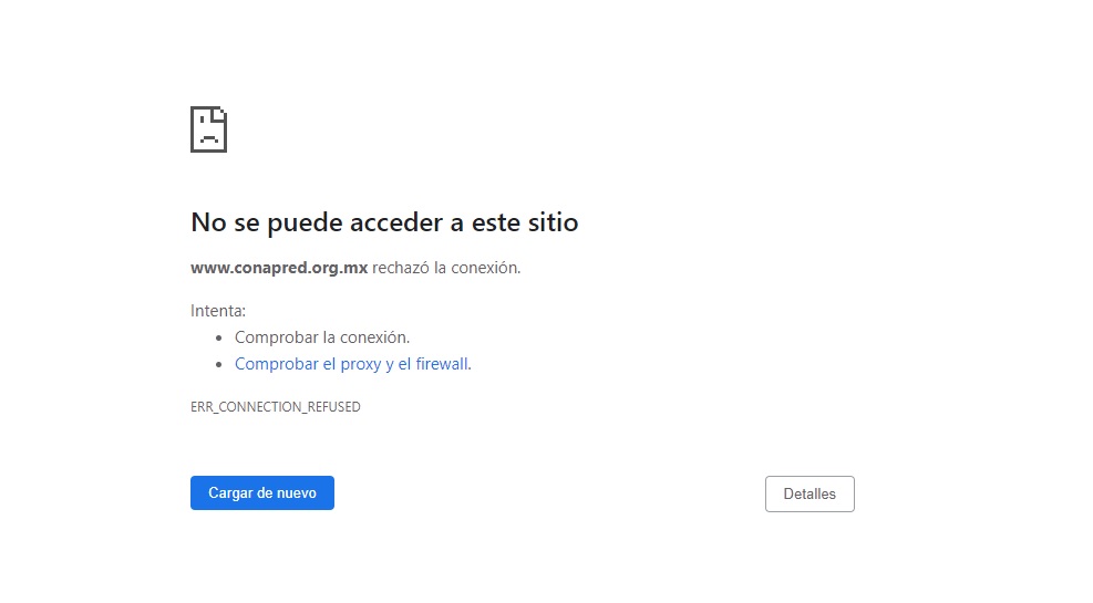 ‘Hackean’ el sitio web del Conapred; denuncia censura del Gobierno