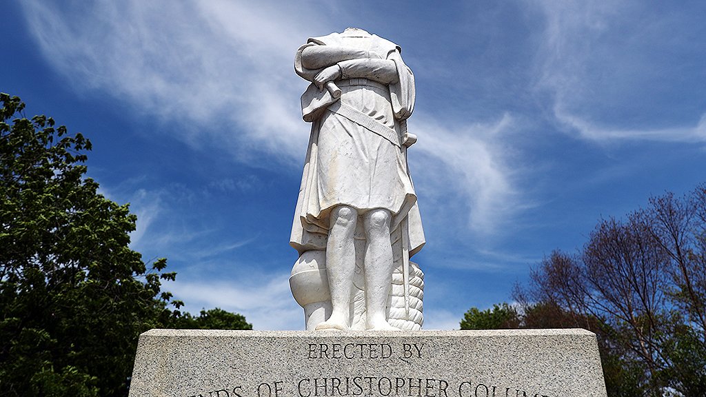 estatua de Cristóbal Colón, Black Lives Matter