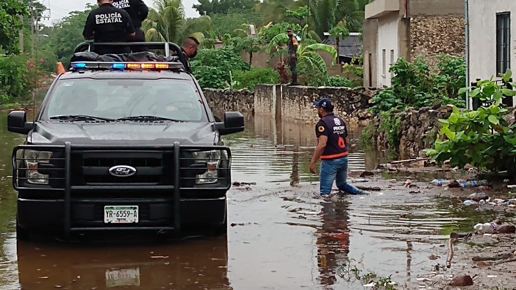 Prevén fuertes lluvias en Yucatán por paso de Tormenta ‘Cristóbal’