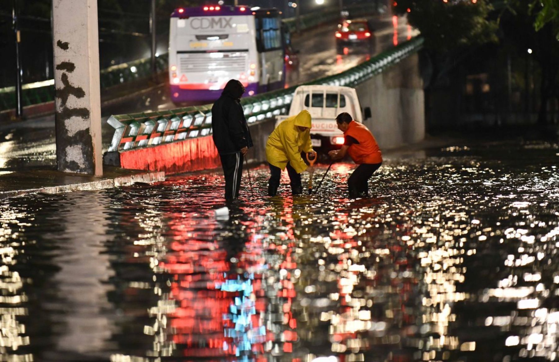 Lluvias en CDMX dejaron 91 encharcamientos y 5 hospitales inundados