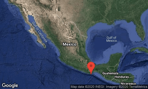 Sismológico Nacional reporta sismo preliminar de 7.5 grados en Oaxaca