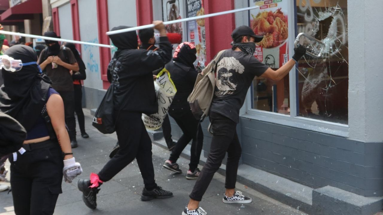 Autoridades de la CDMX han abandonado a los comercios durante las manifestaciones: Canacope