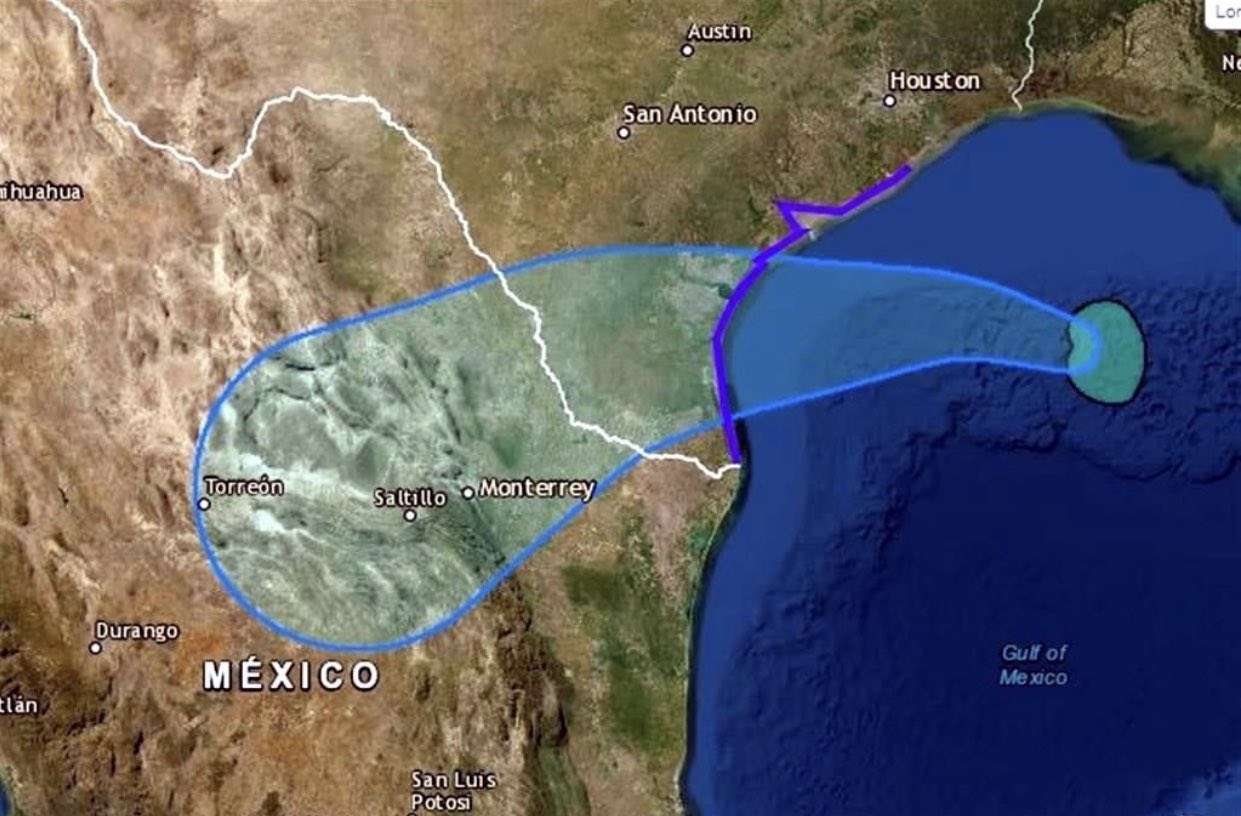 Tormenta tropical "Hanna" afectará a cuatro estados