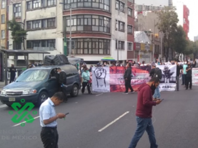 Damnificados del 19-S marchan al Zócalo