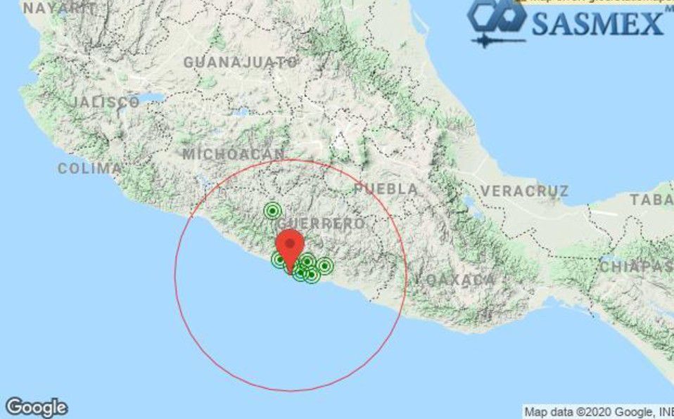 Sismo de 4.8 en Guerrero se percibe en algunas zonas de la CDMX