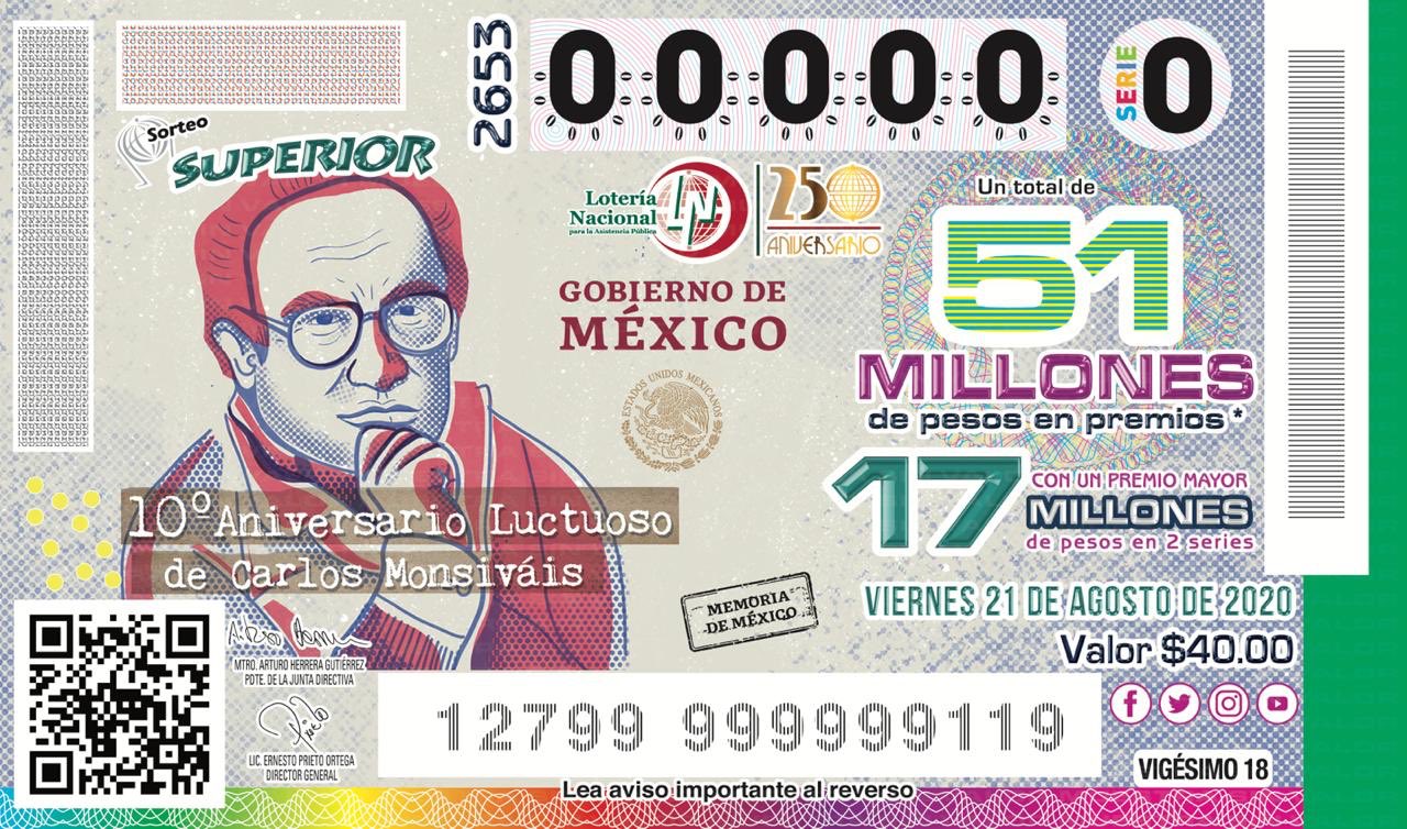 Emiten billete conmemorativo del aniversario luctuoso de Carlos Monsiváis