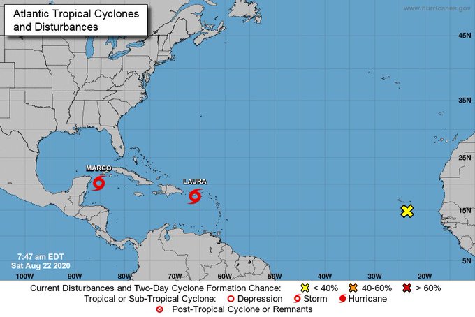 “Laura” provocará fuertes lluvias en Yucatán