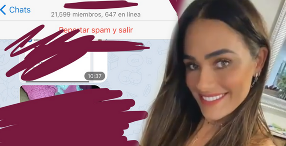 Alessandra Rojo de la Vega denuncia filtración de fotos íntimas en redes
