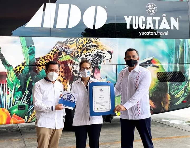 Sefotur entrega los primeros certificados de buenas practicas sanitarias al sector turismo de Yucatán