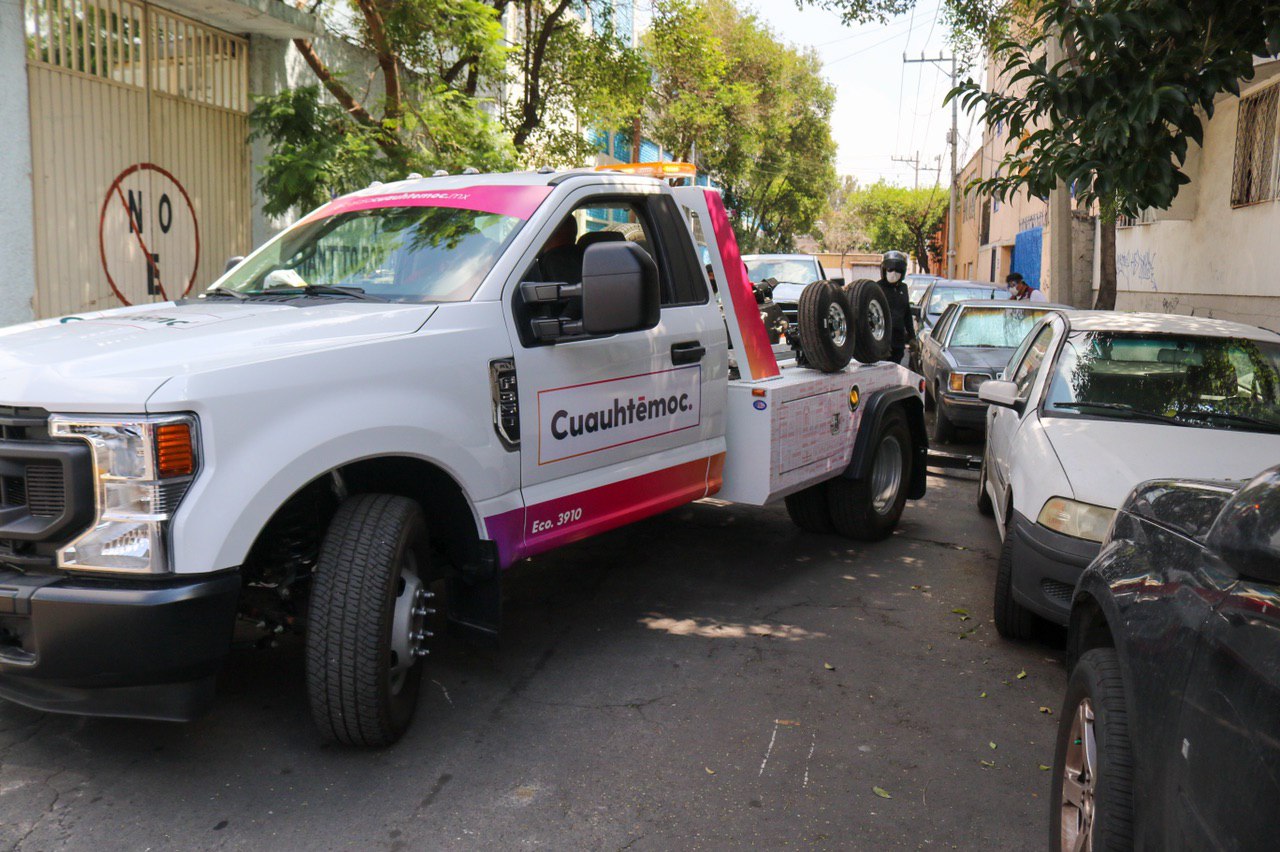 Con campaña de “chatarrización”, Alcaldía Cuauhtémoc recupera espacios públicos
