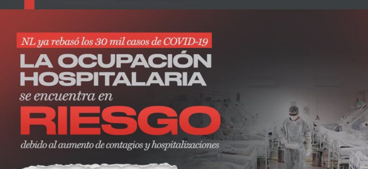 Ocupación hospitalaria en Nuevo León se mantiene estable