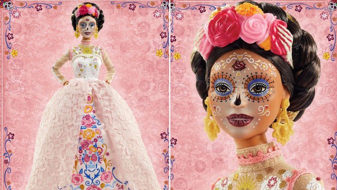 Lanzan ‘Barbie catrina’ en honor al Día de Muertos