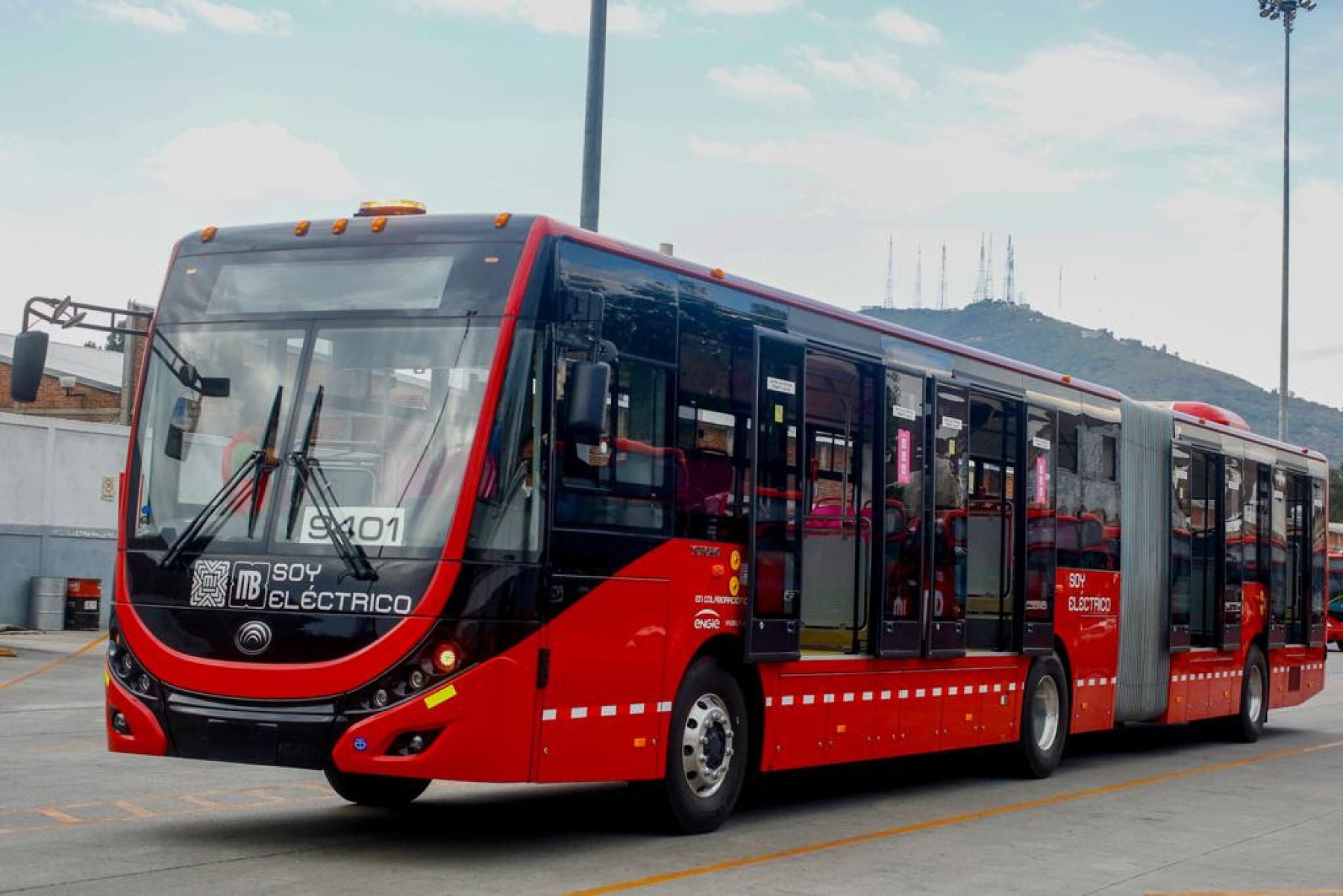 Metrobús electrico de la CDMX