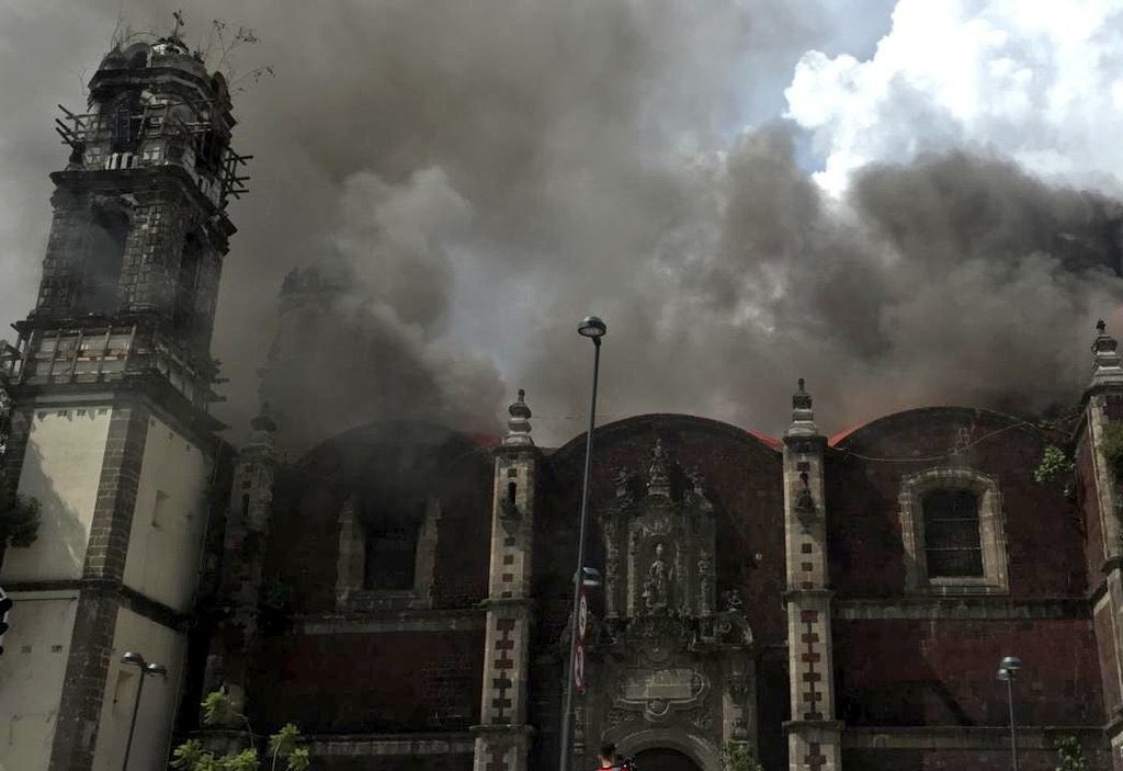 Secretaría de Cultura y Gobierno de CDMX implementan plan para recuperar la Iglesia de la Santa Veracruz