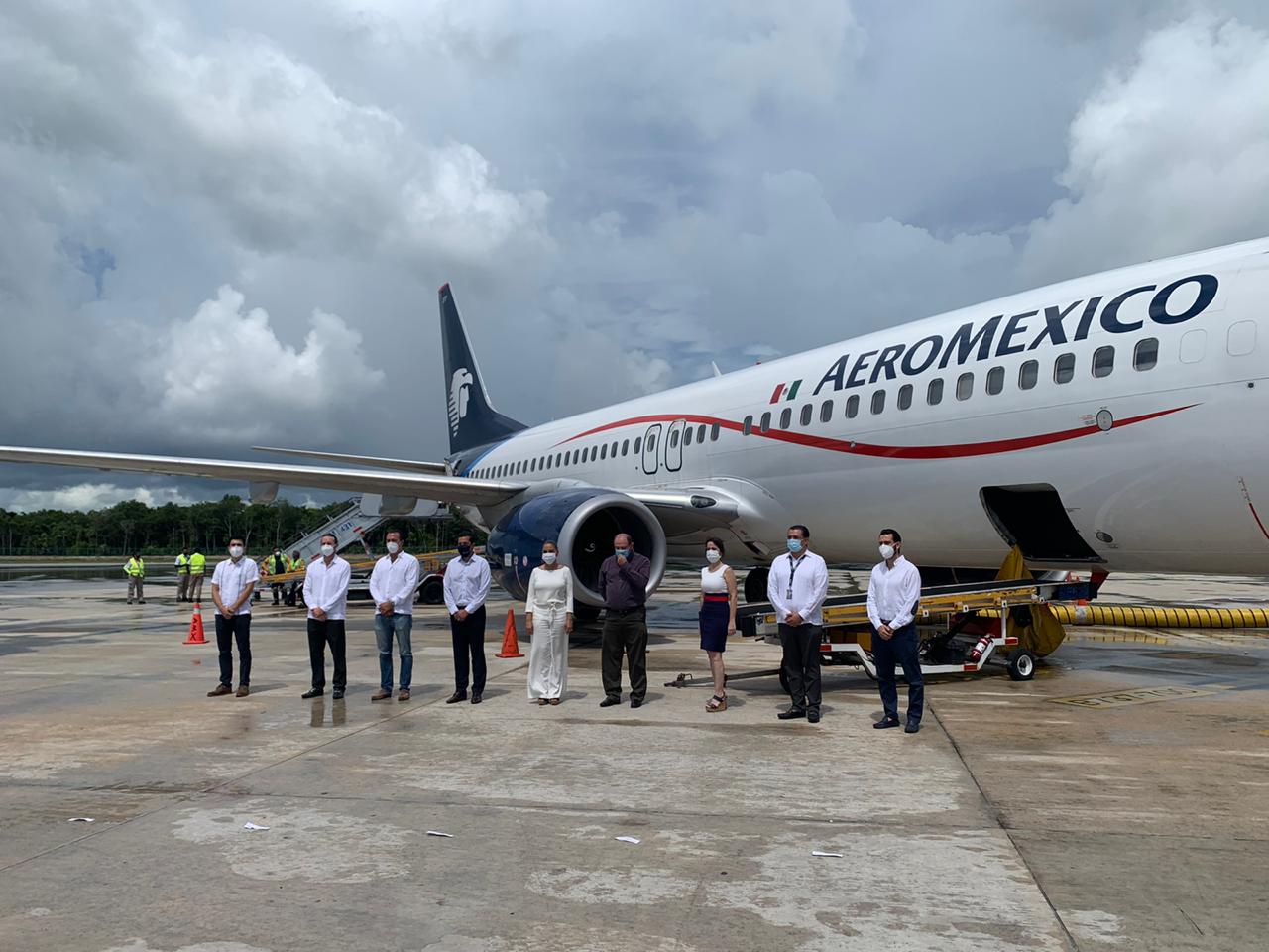 Inauguran ruta aérea Guadalaja-Cancún con siete vuelos semanales