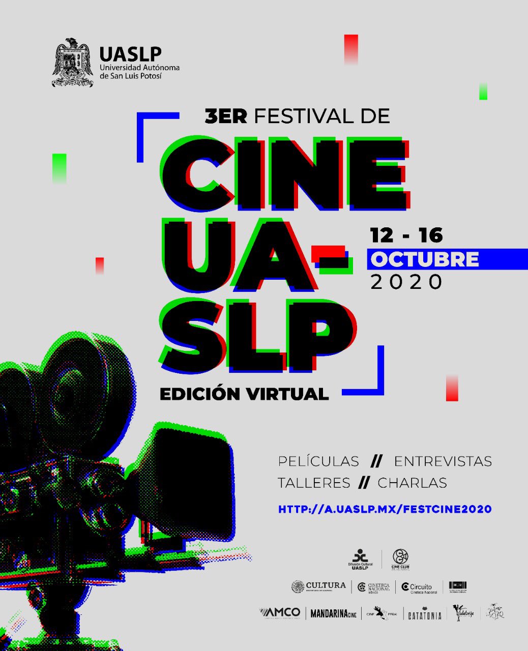 Hoy inicia el 3er. Festival de Cine UASLP