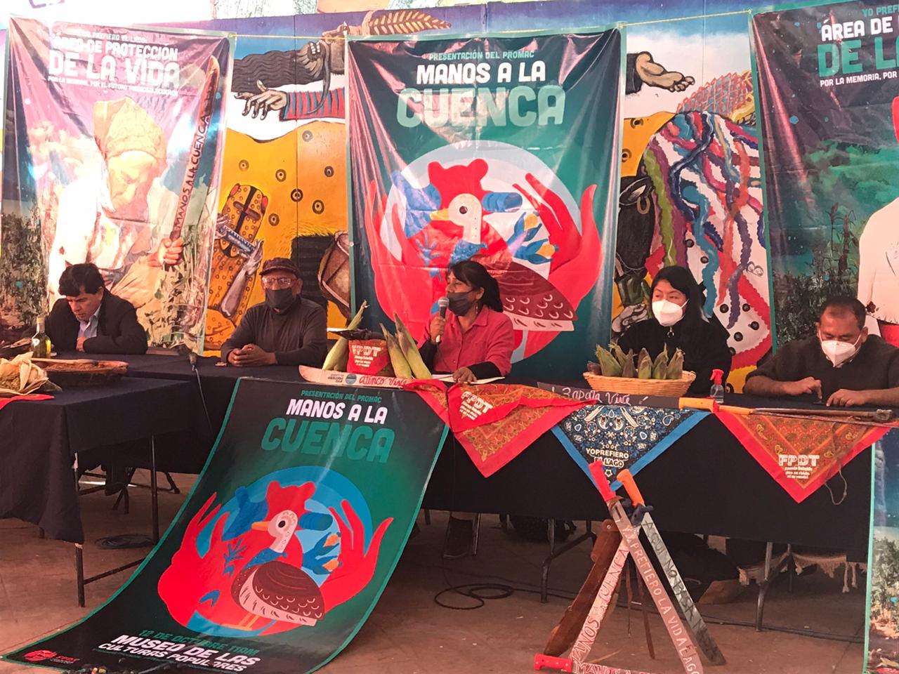 Presentan ‘Manos a la Cuenca’ una propuesta de los pueblos para recuperar el Lago de Texcoco