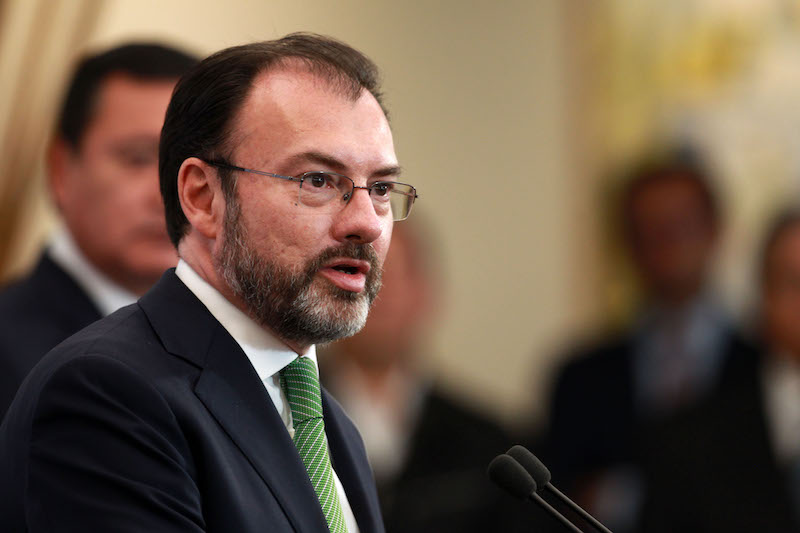 Luis Videgaray niega haber huido a Israel