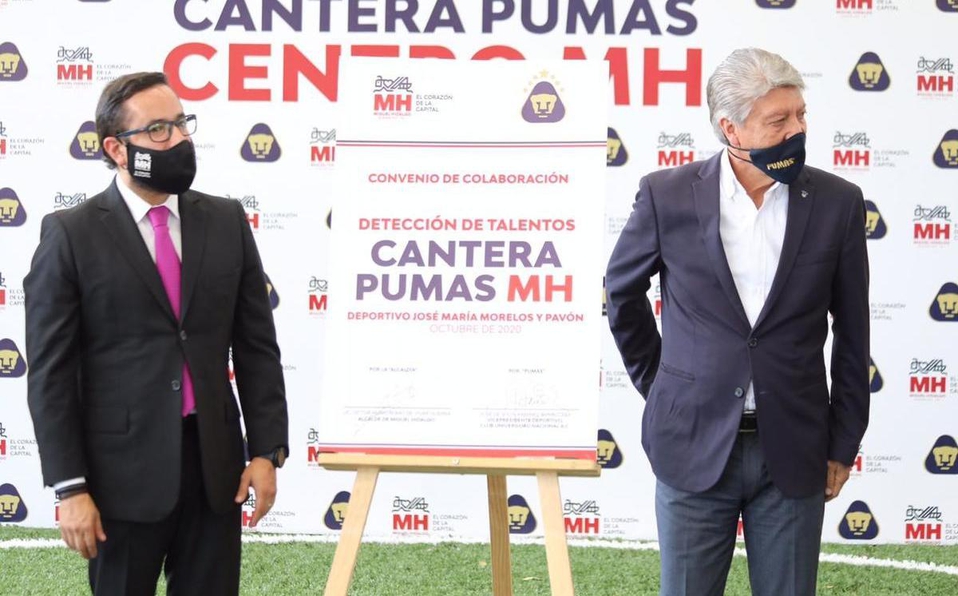 Pumas buscará nuevos talentos en canchas de la Miguel Hidalgo