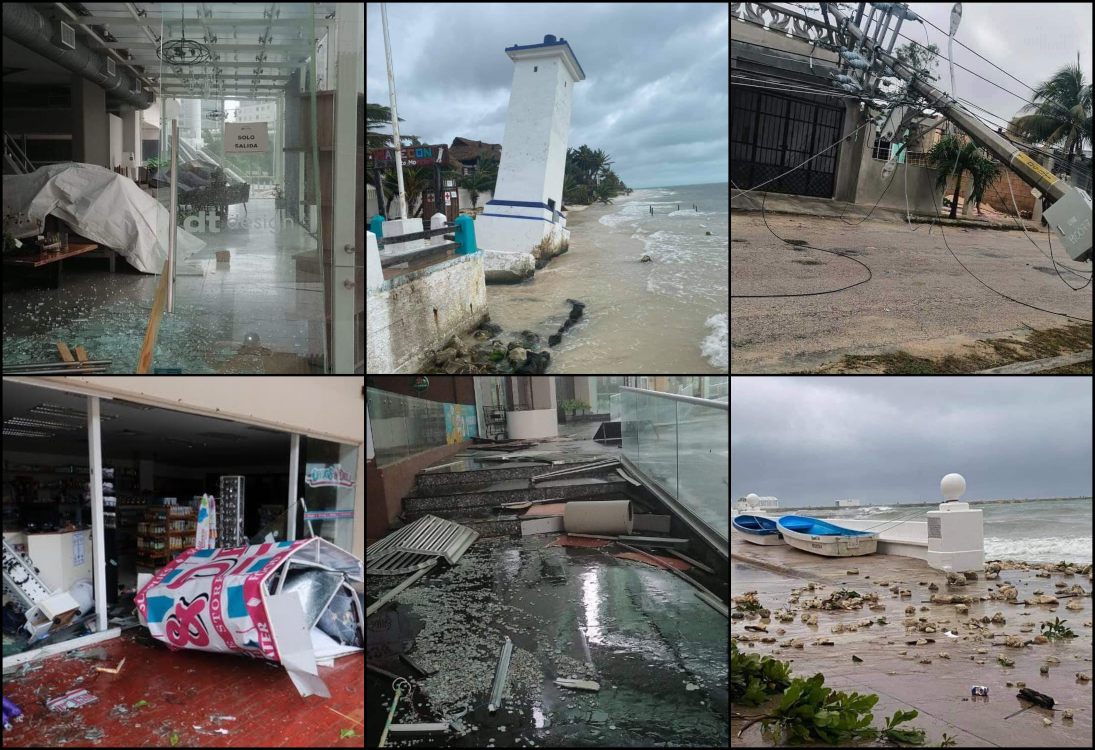 Quintana Roo libra huracán Delta con saldo blanco de heridos y fallecidos