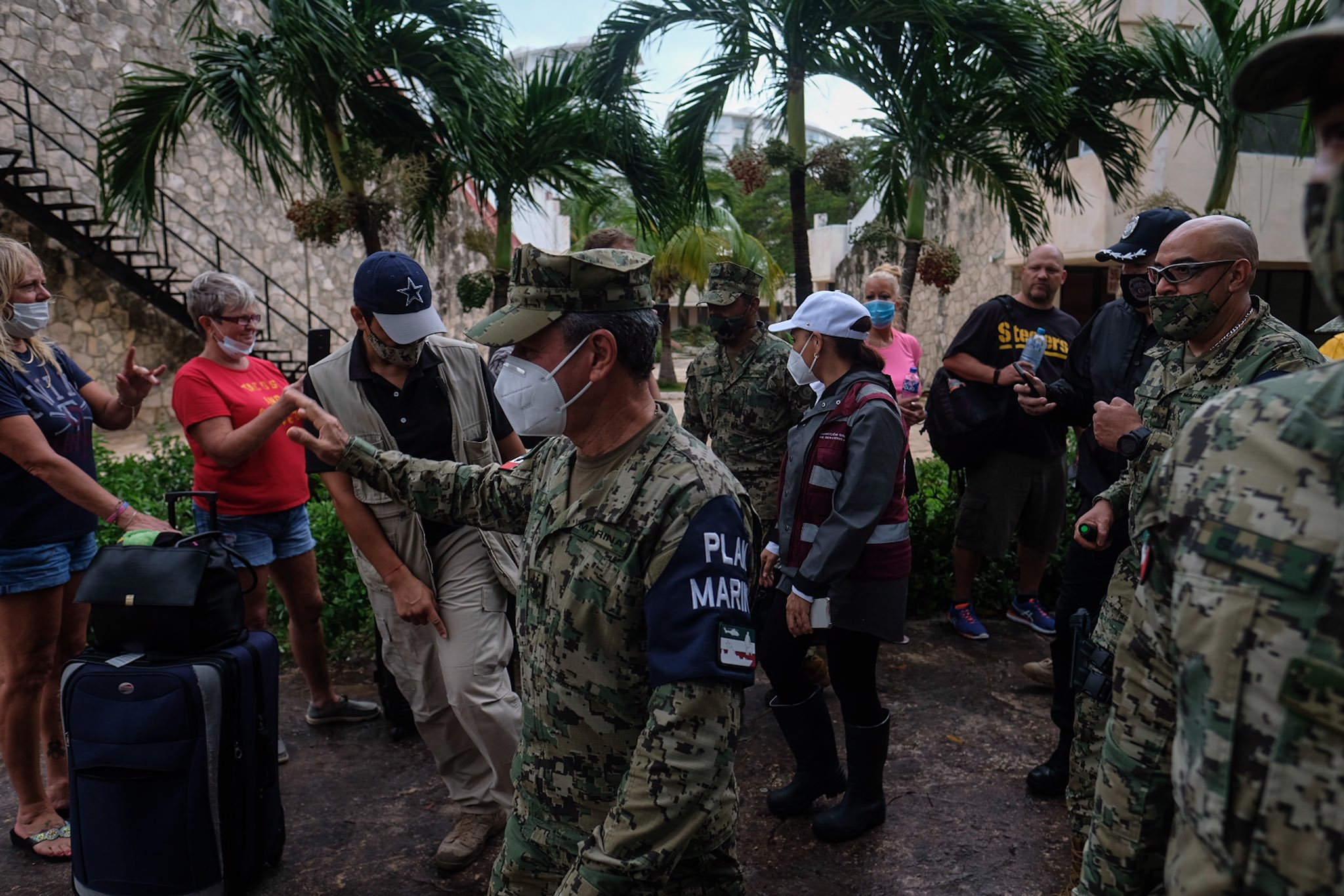 Huracán Delta abandona Quintana Roo sin daños mayores