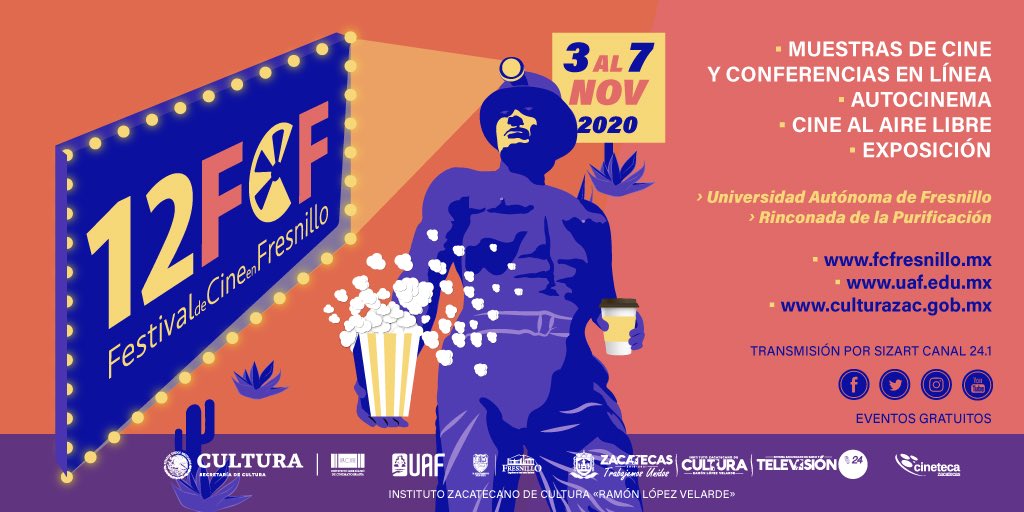 Hoy inicia el Festival de Cine en Fresnillo